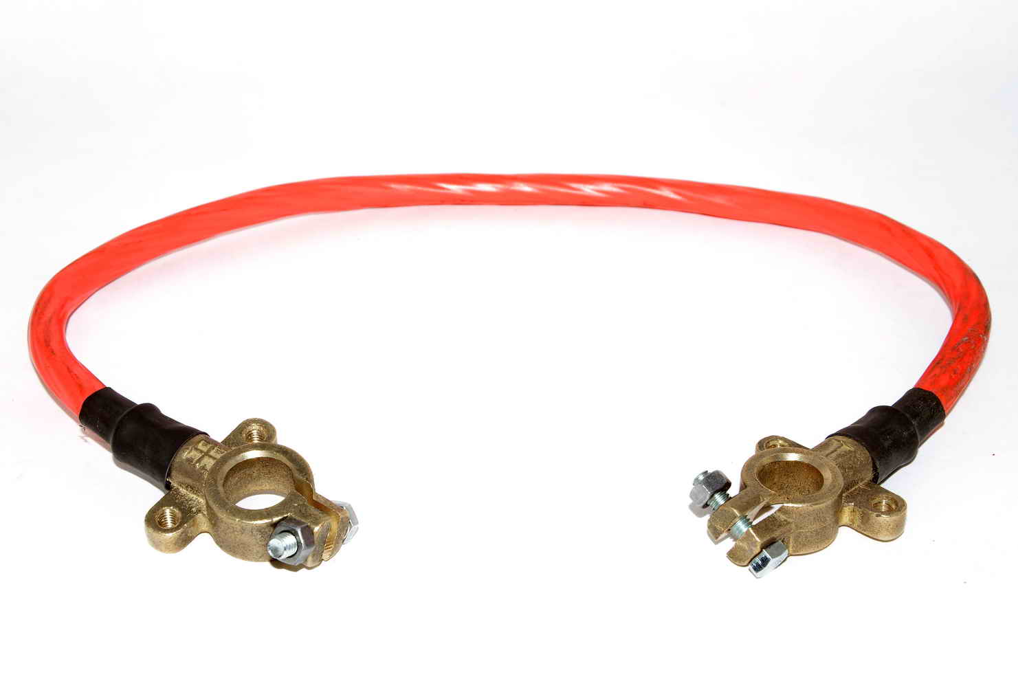 Перемычка АКБ с усиленными клеммами 55 см (латунь)